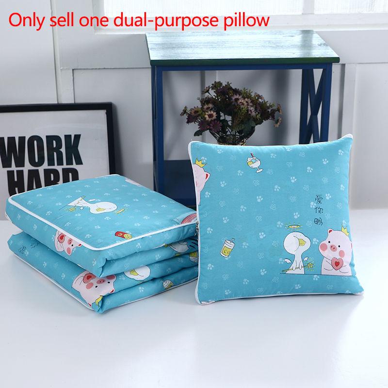 Подушка двойного назначения, переменное одеяло, автомобильная подушка для поясницы, подушка для домашнего дивана, мягкий расслабляющий артефакт