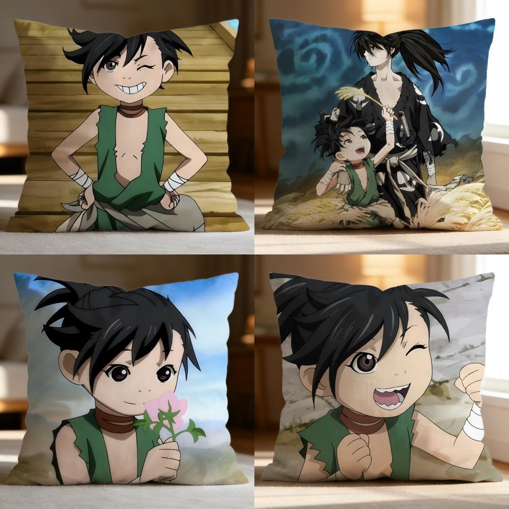 Fashion DDororoed Cushion Cover Soft Washable Pillow Case Multi-Scene for Couch Bed Travel Office Use
