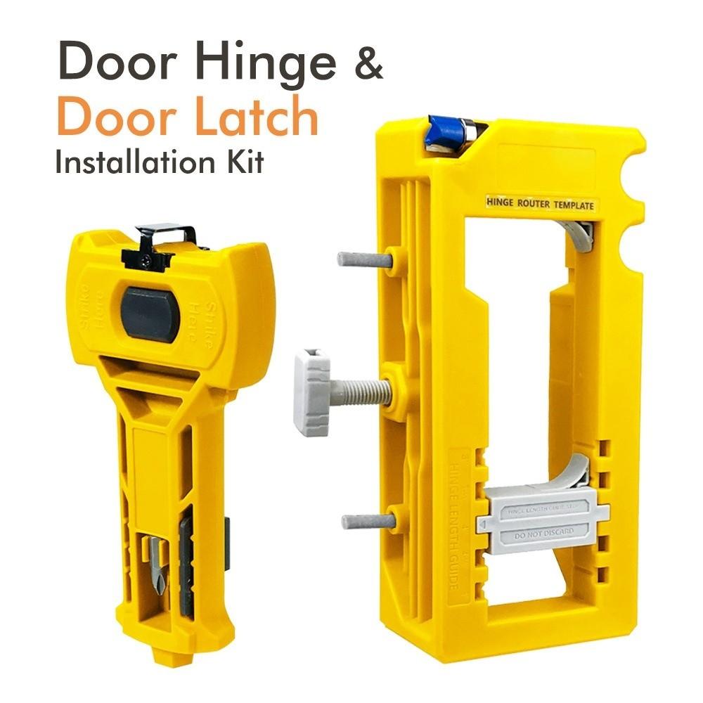 Accurate Scoring Door Mortise Tool Door Mount Door Installation Kit 1-3/8" or 1-3/4" Thick