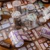 55 мм * 2 м Винтажная этикетка Ваcи-лента ПЭТ Декоративные клейкие этикетки для DIY Дневника Альбома Скрапбукинга Материал