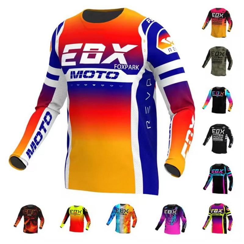 EOX Quick Dry Long Sleeve T-Shirt Breathable Cycling Jersey Outdoor Sports Mountain Biking Racing