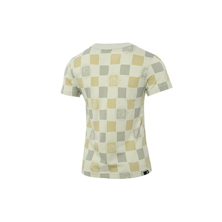 PUMA T Shirt Women's Light Green 535379-33
