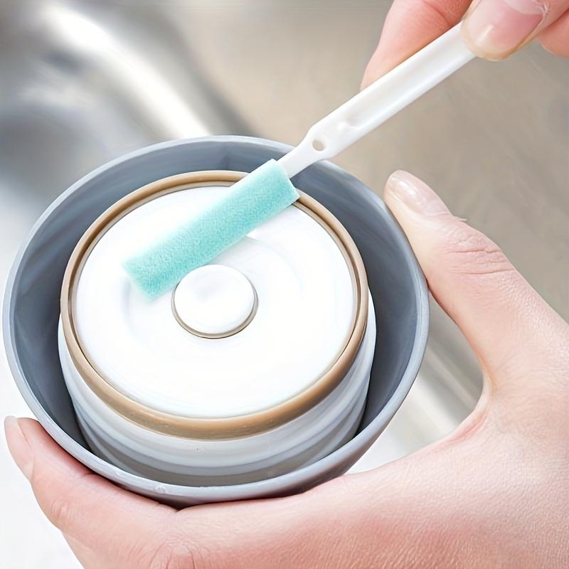 10 шт., маленькая щетка для чистки для узких мест, щелевая щетка, щелевая щетка с длинной ручкой, щетка для детализации, щетка для пазов, многофункциональная маленькая щетка