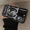 Ретро Европейский Купидон Русалка Чехол для телефона Для 14 Чехлов Mi 13 12 11 Lite 13T 12T Poco M6 X6 X5 F5 Pro Лазерный Противоударный Чехол