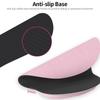 Ergonomic Memory Foam Keyboard Wrist Rest Mouse Wrist Rest Mouse Pad Set with Lycra Fabric