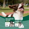 Pet Teeth And Cat Finger Wipes, Removing Plaque And Tartar Accumulation, Finger Toothbrushes, Disposable Gentle Wipes,10ml