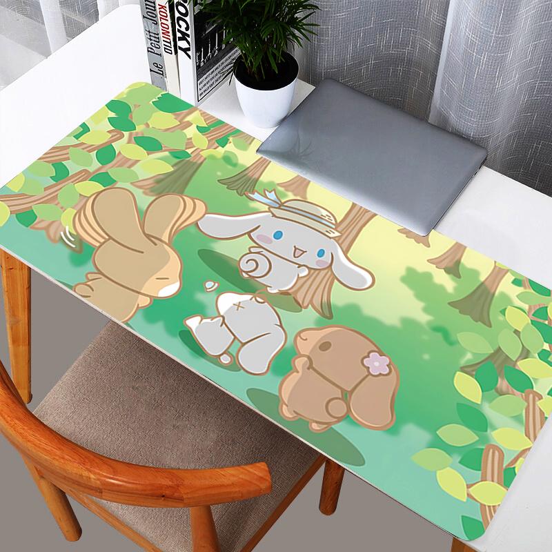 Коврики для мыши Cinnamoroll Новые игровые аксессуары PC Геймер alfombrilla Новый коврик для компьютерного стола Ноутбук Клавиатура Varmilo Коврик для мыши