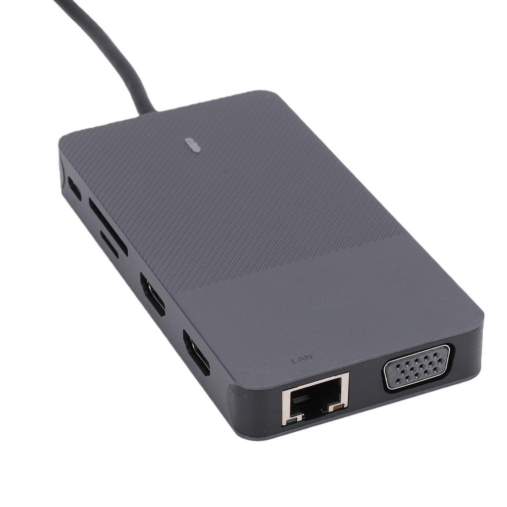 USB 3.0 Док-станция 2 порта HD 1 порт VGA 2 порта USB 3.0 1 порт LAN 3,5-мм разъем для наушников и микрофона USB-хаб с Type C