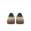 adidas Gazelle Bold Cream Collegiate Green Женские кроссовки Кремово-белые Magic-Beige ID7056