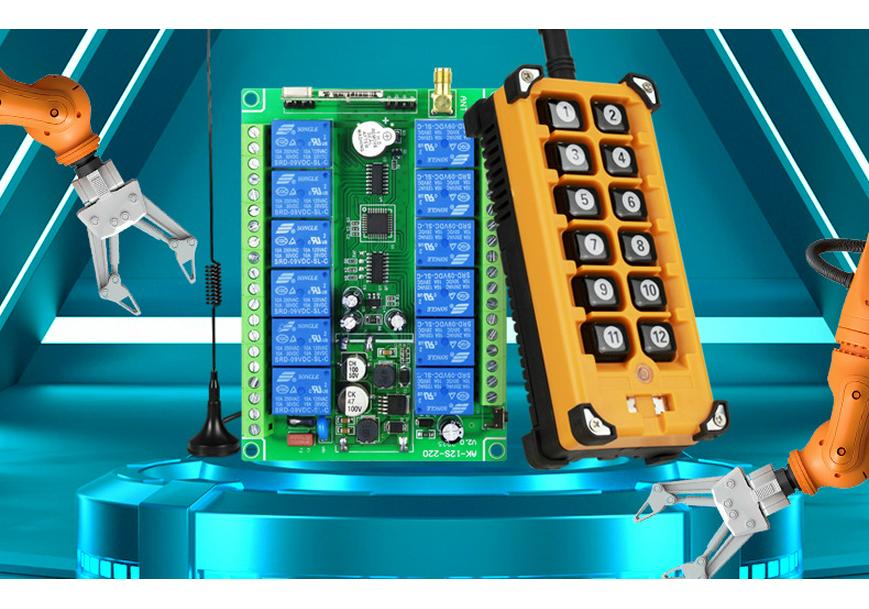 DC 12V/24V Remote Access Lighting Power Controller