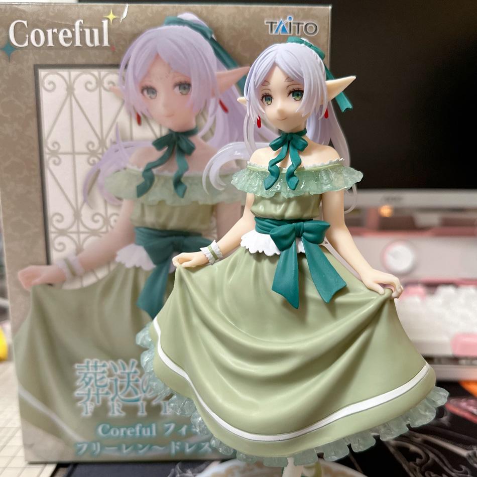 IN Stock Original TAITO Frieren: Beyond Journey's End Coreful Frieren Dress ver. Action Figure Figure Ornament Birthday Gift