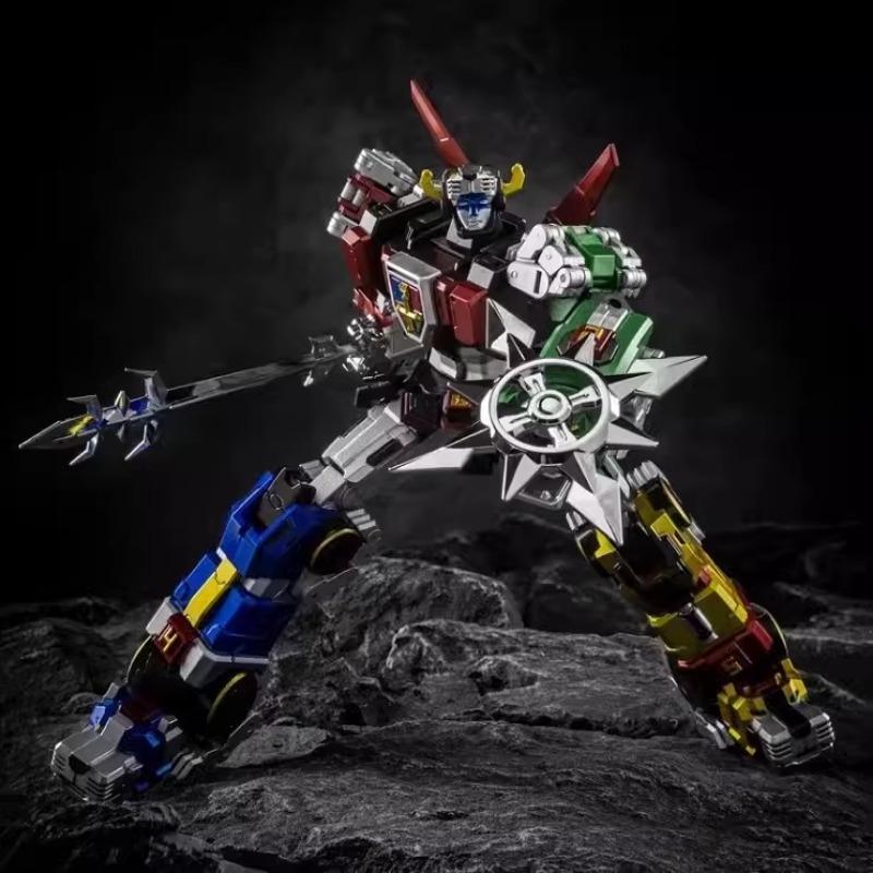 Transformation Toy MICRO COSMOS MC-01S ELVIS Voltron Metal Spray Paint Edition War God Action Figure in Stock