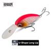 Kingdom Рыболовные приманки Fat Boy Плавающие воблеры U/T типа Lip Deep Diver Bait Lure Жесткие приманки Профессиональный воблер