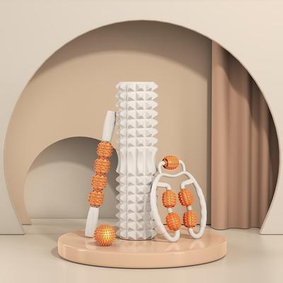 Набор пенных роллеров для восстановления мышц, массажная палка для глубокотканного массажа, оборудование для йоги, пилатеса и фитнеса