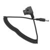 D Tap Male To DC2.1 Cable 5.5x2.5mm for DSLR Power V Mount Anton Battery