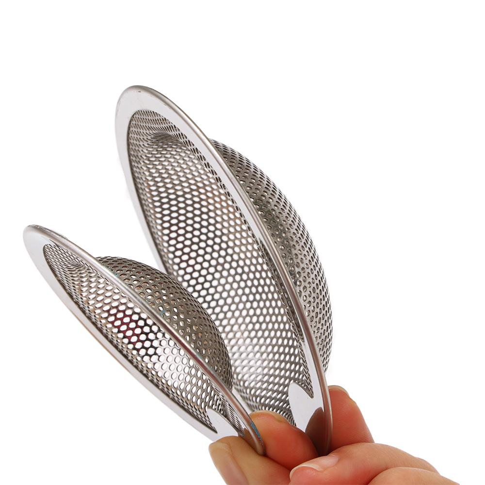 Stainless  Steel Bathroom Bathtub Colander Kitchen Tools Drain Strainers Water Sink Filter