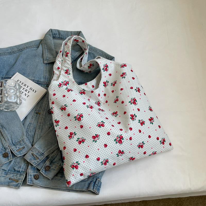 Сумка с цветочным принтом, женская сумка на плечо, женская дорожная сумка-тоут, сумка для подмышек