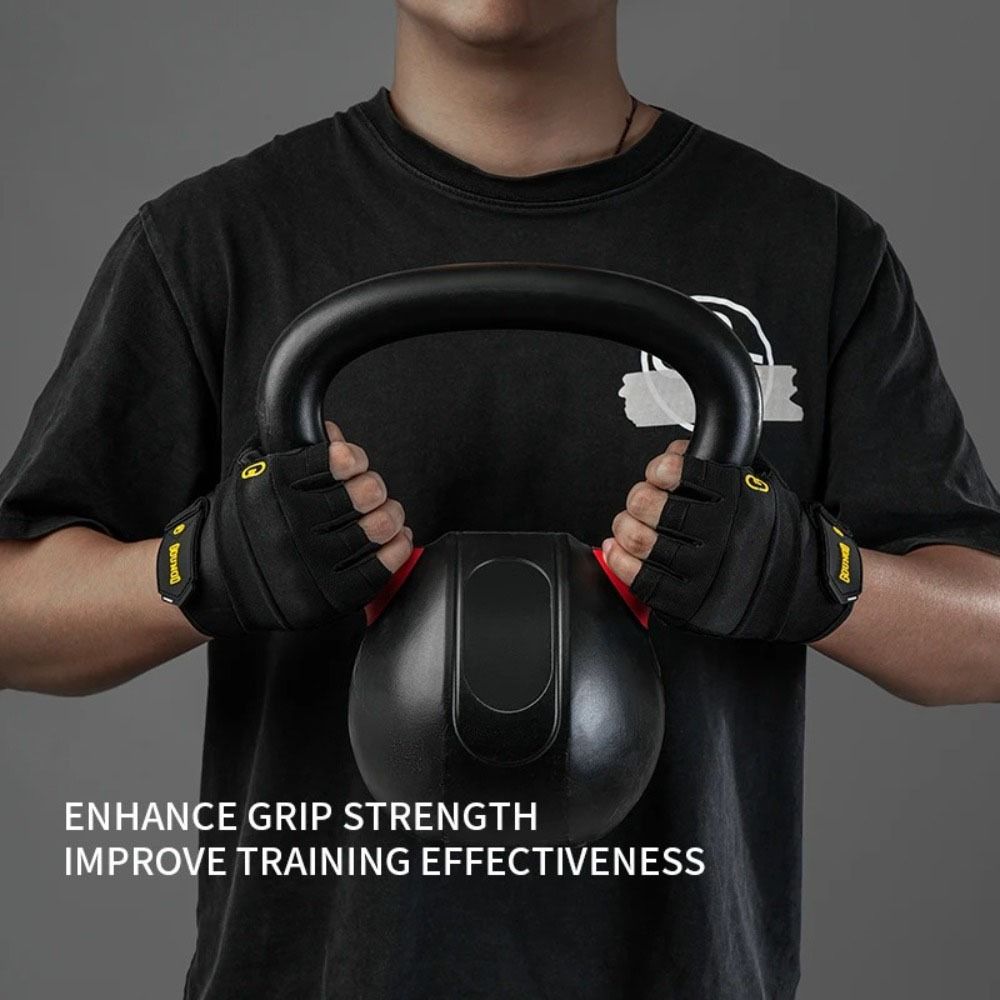 1 пара дышащих перчаток для тяжелой атлетики, перчатки для велоспорта и мотоспорта, тренировки по бодибилдингу и пауэрлифтингу
