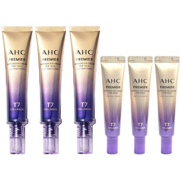AHC НОВИНКА 2025 г. - бестселлер AHC Ampoule Eye Cream Line Tightening Ver.13 - 2 размера (6 вариантов)