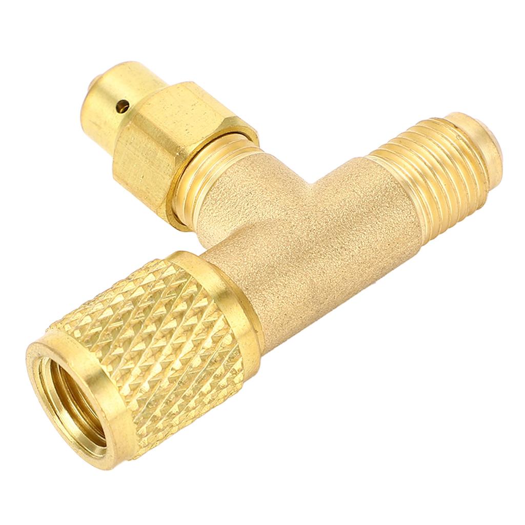 Инструменты для ремонта линий кондиционирования воздуха Заправочный клапан хладагента Выпускной клапан 1 4 SAE 7 16 20 UNF для R22 R12 Воздух