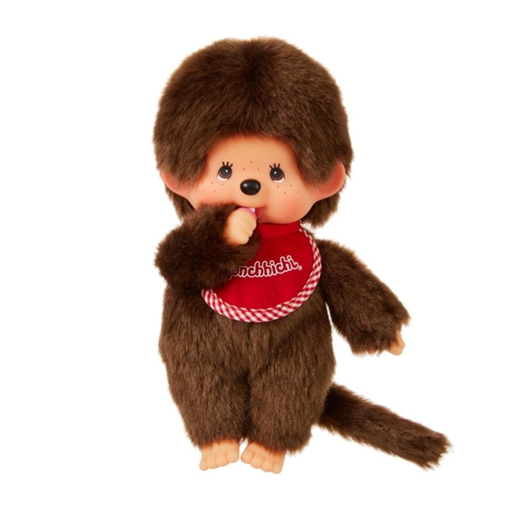 Sekiguchi Monchhichi Premium Standard Small Brown Doll 251087 H19 X W13 X Boy's D7.5cm
