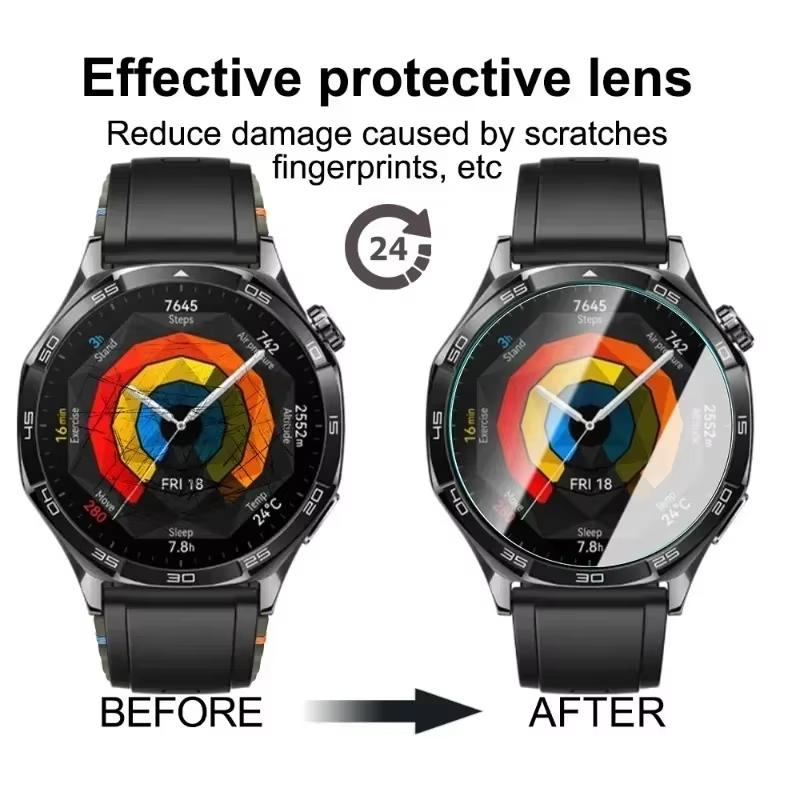 3 шт. Закаленное стекло Для Huawei Watch GT5 GT4 41 мм 46 мм Аксессуары Защитная пленка для экрана Для Huawei Watch GT 4 GT 5 41 мм 46 мм