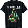О, Химическая Ёлка Chemistree Химическая Рождественская Ёлка Химия Рождество Футболки Мужские Женские Хлопок Юмор Уличная Одежда Короткий Рукав Унисекс Одежда