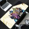 Большой игровой коврик для мыши 80x30 см с запирающимся краем, аниме, компьютерный резиновый коврик для мыши для JOJO Bizarre Adventure, 31,49 "x 11,81"
