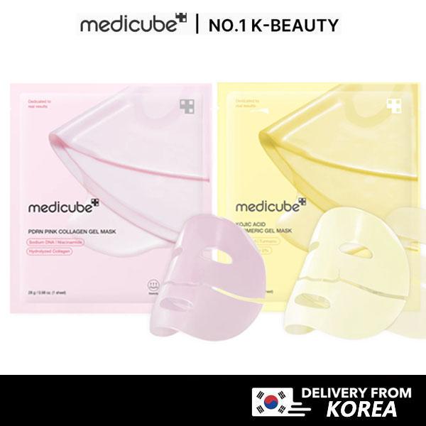 Medicube PDRN Pink Collagen Gel Mask / Kojic Acid Turmeric Gel Mask
