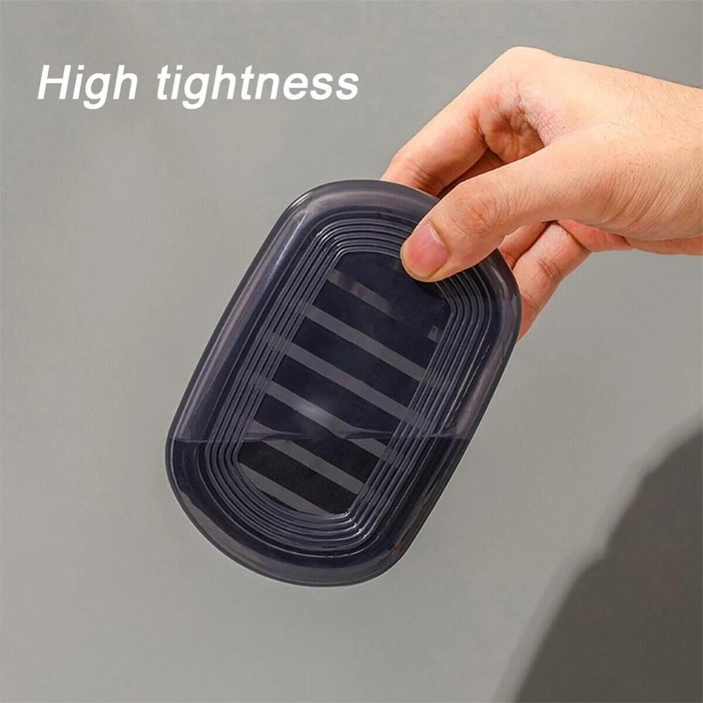 Leak-Proof Travel Soap Dish Reusable Soap Container Household Sealed Soap Rack Hotel