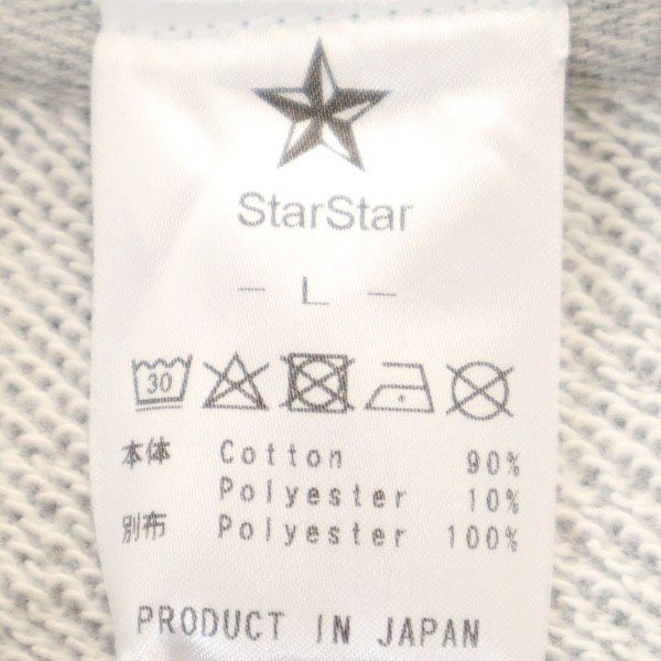 Brand new Star Star Re:MODEL Long sleeve Sweatshirts Ripped nylon pocket Men's Used