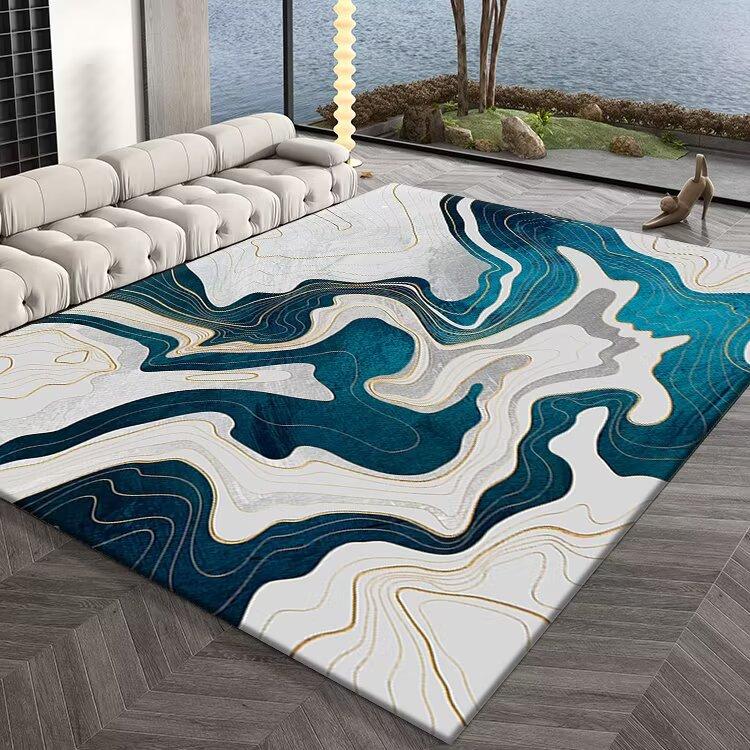Ковер для гостиной, простой диван для спальни, современный скандинавский свет, роскошный журнальный столик, грязеотталкивающий коврик для пола