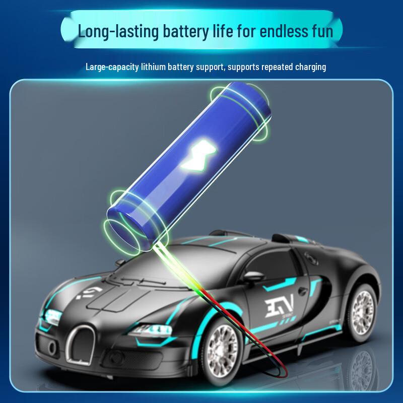 JJR/C Bugatti Трансформируемая радиоуправляемая машина-робот
