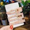 Fashion Acrylic Pearl Hair Clips Set Sweet Flower Hair Barrettes For Women Girls Korean Geometric Hair Accessories Jewelry