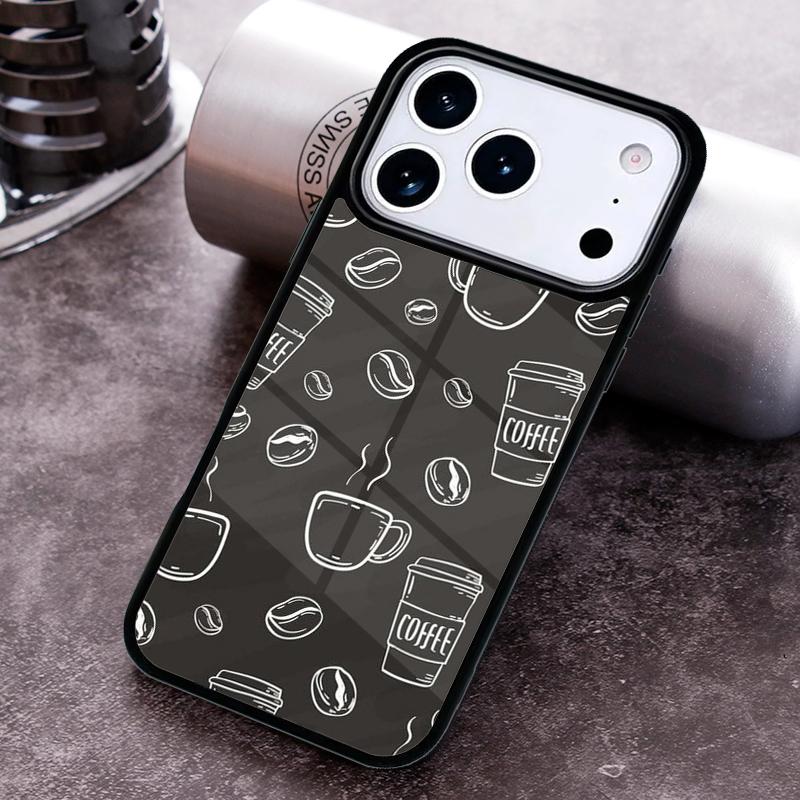 Чехол для телефона с рисунком Кофейная винная чашка Для iPhone 17 16 15 14 13 12 11 Pro Max Plus 17Air Мягкий силиконовый чехол