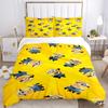 Despicable Minions Print 3Pcs Bedding Setduvet Cover With 2 Bedropillowcase Home Birthday Gift