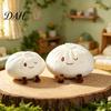 Decorative Bedding Accessories Cute Dumpling Plush Pillow, Funny Bun Stuffed Animal Toy, Soft PP Cotton Pillow Filled Food Cushion for Kids Room Sofa