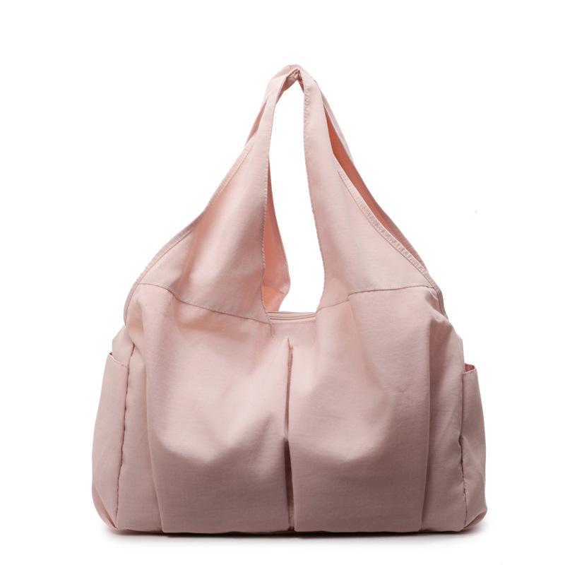 Сумка Легкая Большая Вместительная Сумка Через Плечо Дорожная Сумка Однотонная Сумка-тоут