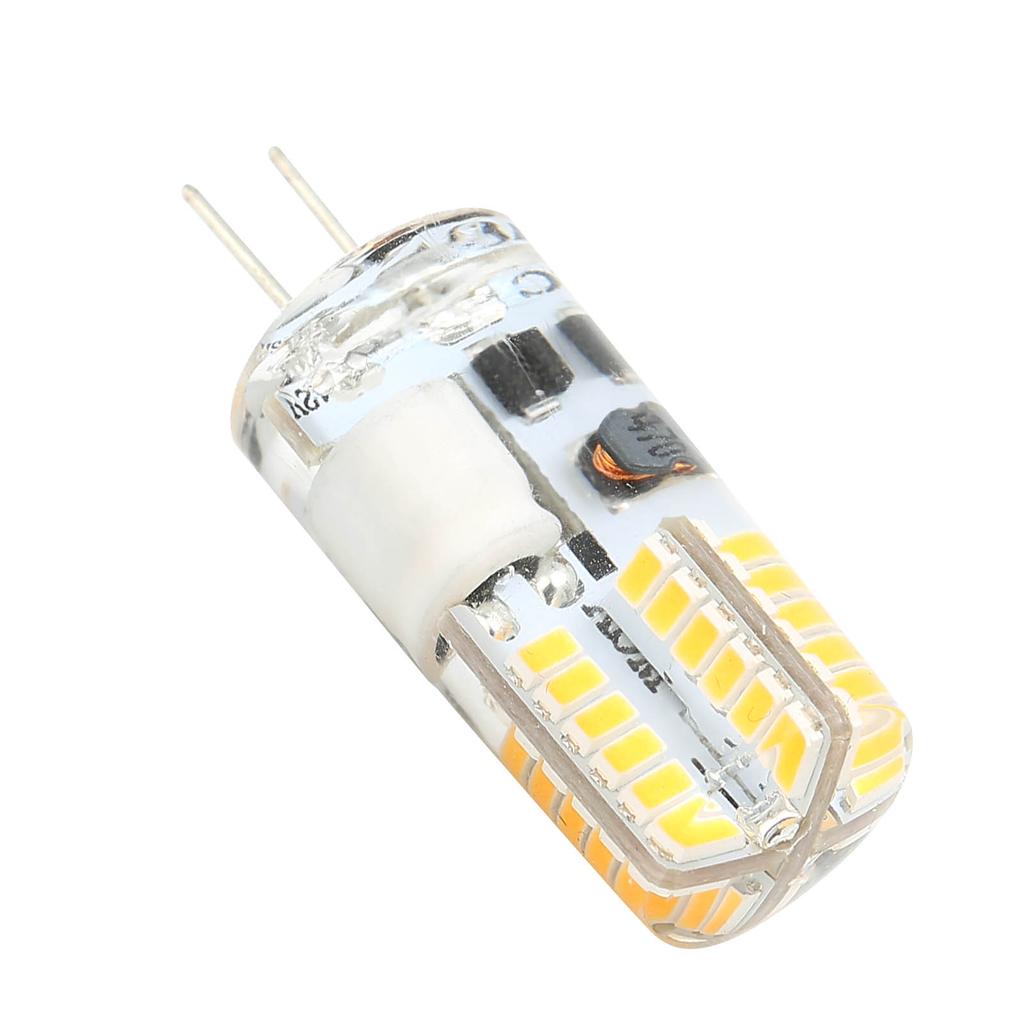 Лампа G4 48LED лампочка 3W 300LM Bi Pin Light NonDimmable для люстр AC DC 12V(Теплый белый