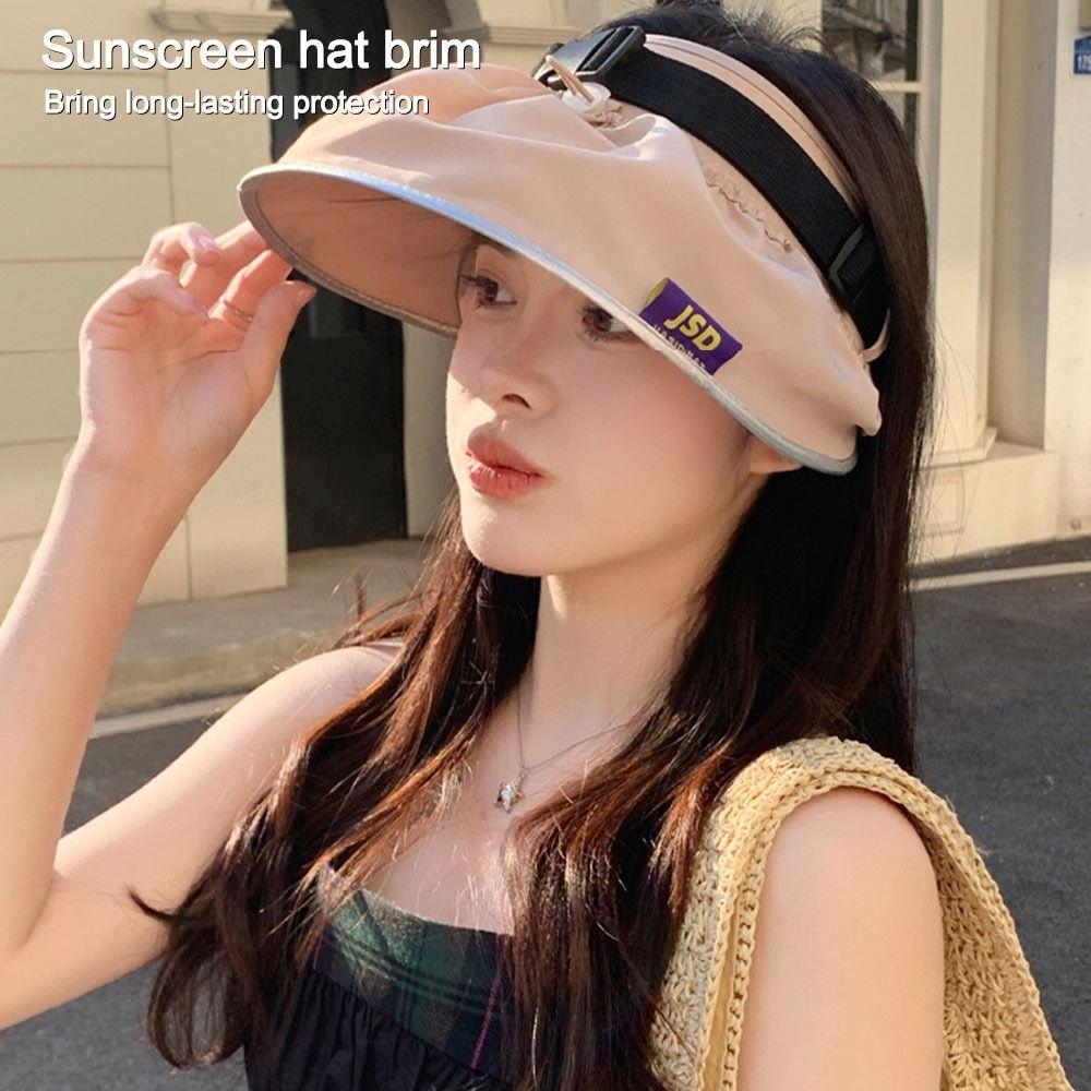 Можно использовать как сумку через плечо Женская шляпа от солнца Широкополые солнцезащитные шляпы Универсальная кепка с козырьком