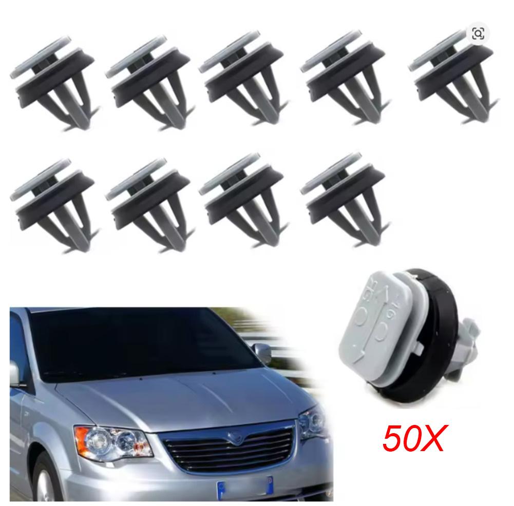 Dimension As Per Drawing A-pillar Trim Clips Gray Plastic Material Multiple Installations OEM Number 5801720444