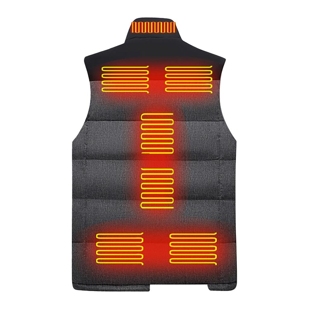 Недавно модернизированный жилет с двойным управлением 11, интеллектуальный электрический нагреватель с постоянной температурой