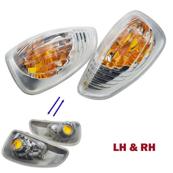 Индикатор бокового зеркала желтого цвета для Renault Master Mk3 Opel Movano B NV400 2010-2020 OEM 261652475R 261650223R 261603141R