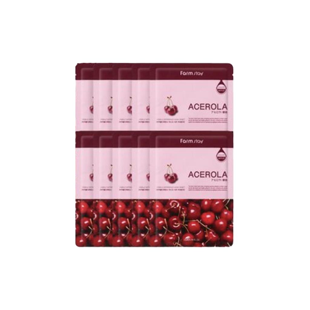 FARM STAY Пакет масок Visible Difference Acerola 23 мл (3 варианта)