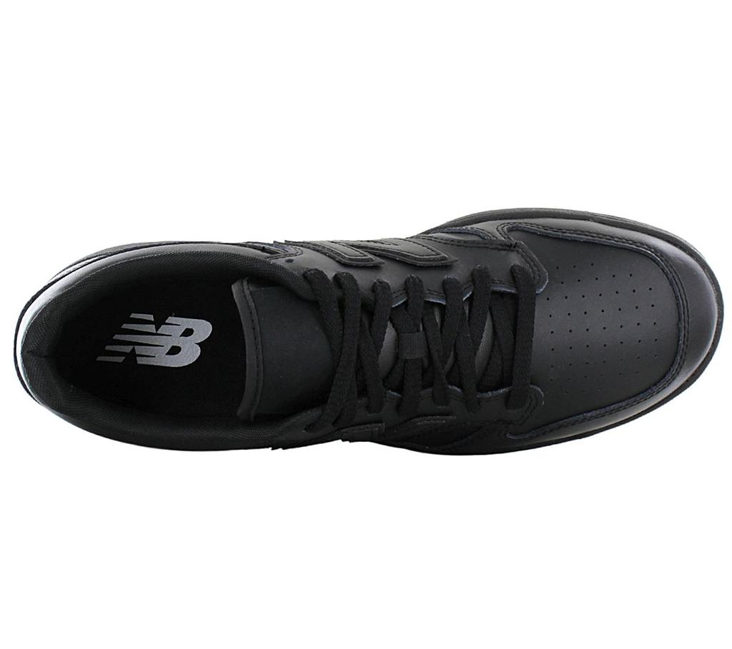 New Balance BB 480 - Мужская обувь кожаная черная BB480L3B Кроссовки Спортивная обувь ОРИГИНАЛ