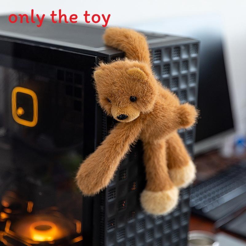 Rabbit Cat Cute Bear Magnetic Cartoon Plush Kid Toy For Desktop Decoration