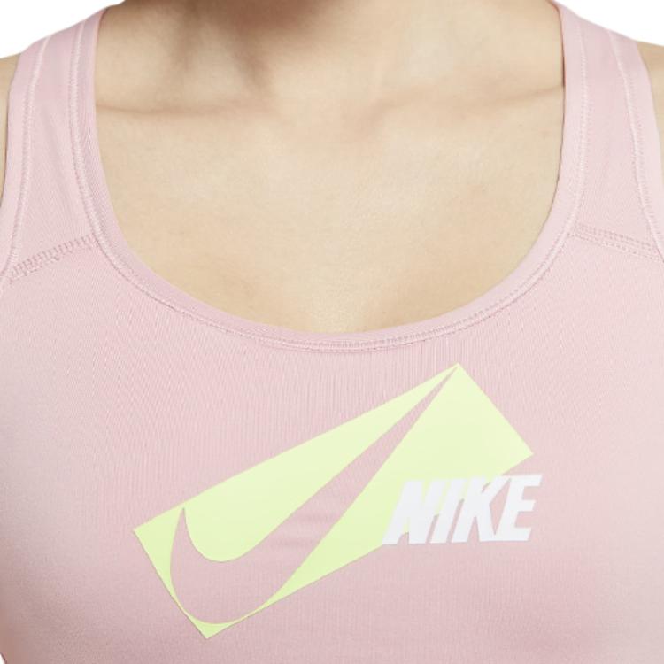 Nike Dri-FIT Impact High-Intensity Support Быстросохнущий спортивный бюстгальтер Женское нижнее белье Розовый CZ4448-630