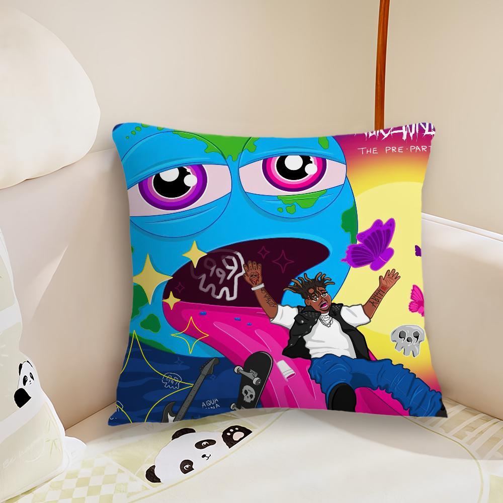 J-Juice The Party Never Ends W-Wrld Pillow Case Living Room Sofa Cushion Cover Suitable For Home Bedroom Room Decoration