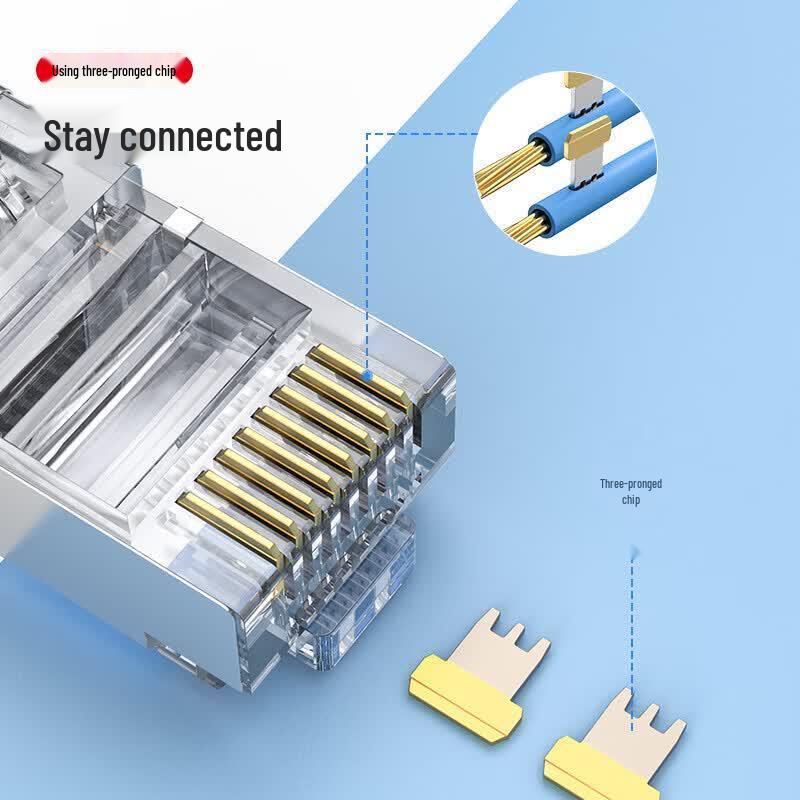 BIAZE Cat6 RJ45 Shielded Network Connector