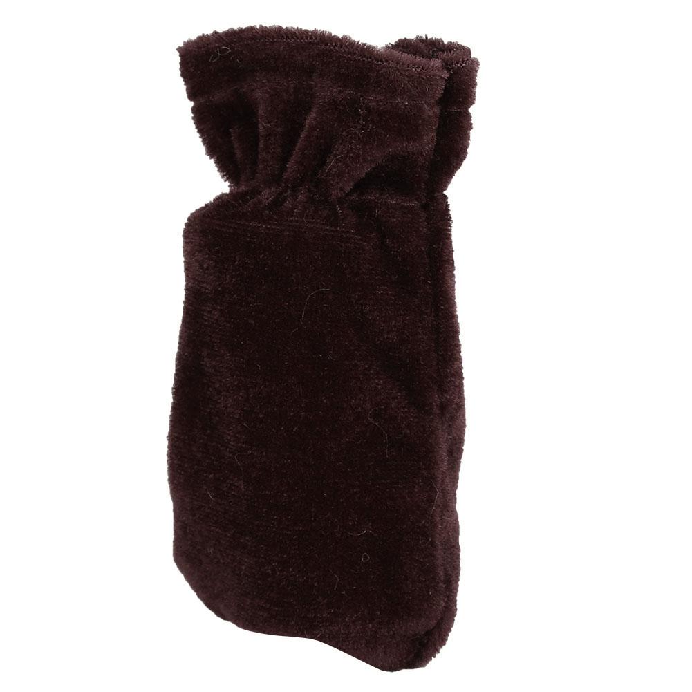 3 шт. Универсальный плюшевый чехол для педалей пианино Защитный аксессуар для музыкальных инструментов(кофе)